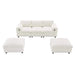 [VIDEO]86.5'' Chenille Modular Sectional Sofa with Storage Pockets, 5 Seat U Shaped Couch Set with Pillows,Free Combination,Modern Cloud Sofa with 2 Movable Ottoman for Living Room,Apartment,3 Colors Default -DTYStore