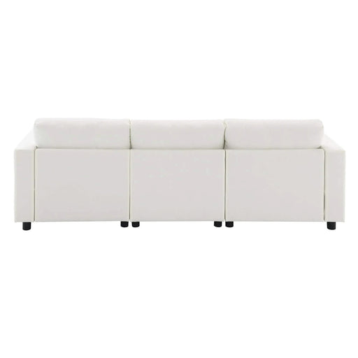 [VIDEO]86.5'' Chenille Modular Sectional Sofa with Storage Pockets, 5 Seat U Shaped Couch Set with Pillows,Free Combination,Modern Cloud Sofa with 2 Movable Ottoman for Living Room,Apartment,3 Colors Default -DTYStore