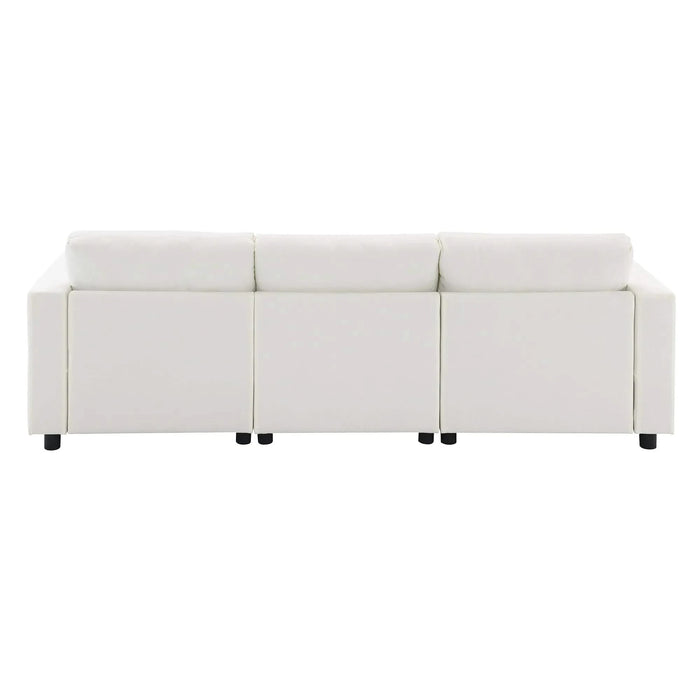 [VIDEO]86.5'' Chenille Modular Sectional Sofa with Storage Pockets, 5 Seat U Shaped Couch Set with Pillows,Free Combination,Modern Cloud Sofa with 2 Movable Ottoman for Living Room,Apartment,3 Colors Default -DTYStore