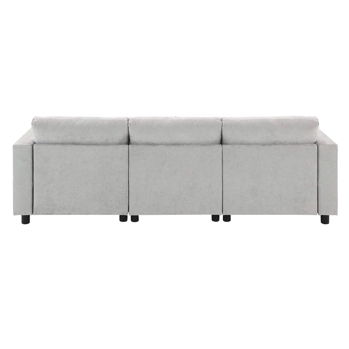 [VIDEO]86.5'' Chenille Modular Sectional Sofa with Storage Pockets, 5 Seat U Shaped Couch Set with Pillows,Free Combination,Modern Cloud Sofa with 2 Movable Ottoman for Living Room,Apartment,3 Colors Default -DTYStore