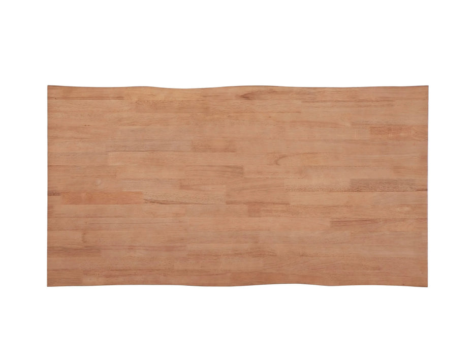 Valentina 6 Pieces Rattan & Natural Finish Patio Furniture Set Default -DTYStore