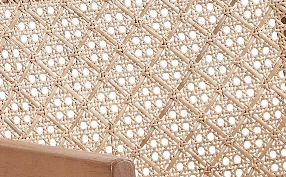 Valentina Rattan & Natural Finish 5PCs Patio/Outdoor Dining Set (No Bench Included) Default -DTYStore