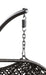 Vasant Fabric & Wicker Hanging Chair Default -DTYStore