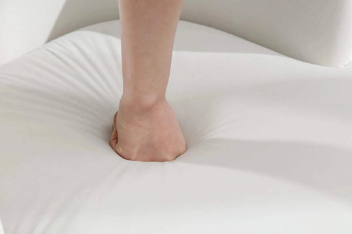 Velvet Fabric Swivel Accent Barrel Armchair with Black Powder Coated Metal Ring-DTYStore