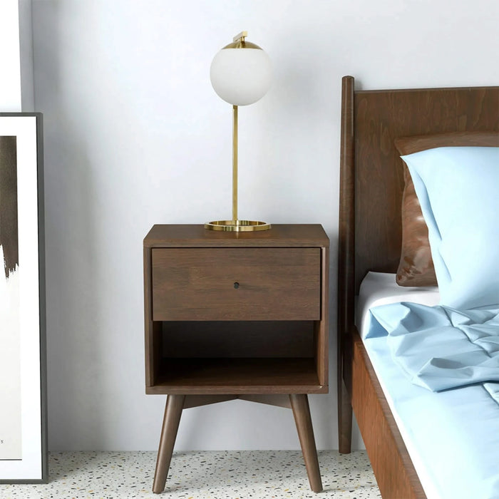 Velvet Globe Table Lamp White Opal Glass with Dimmer Switch Inline Default -DTYStore