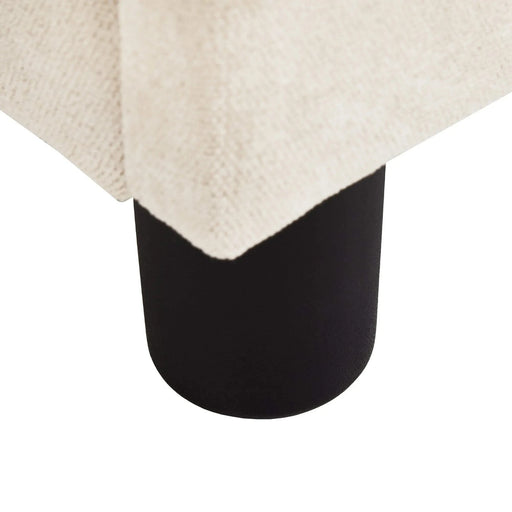 Versatile 111.8' Sectional Sofa Pull-out Bed with Storage, USB Ports, and Cup Holders, Beige Corduroy and Chenille Default -DTYStore