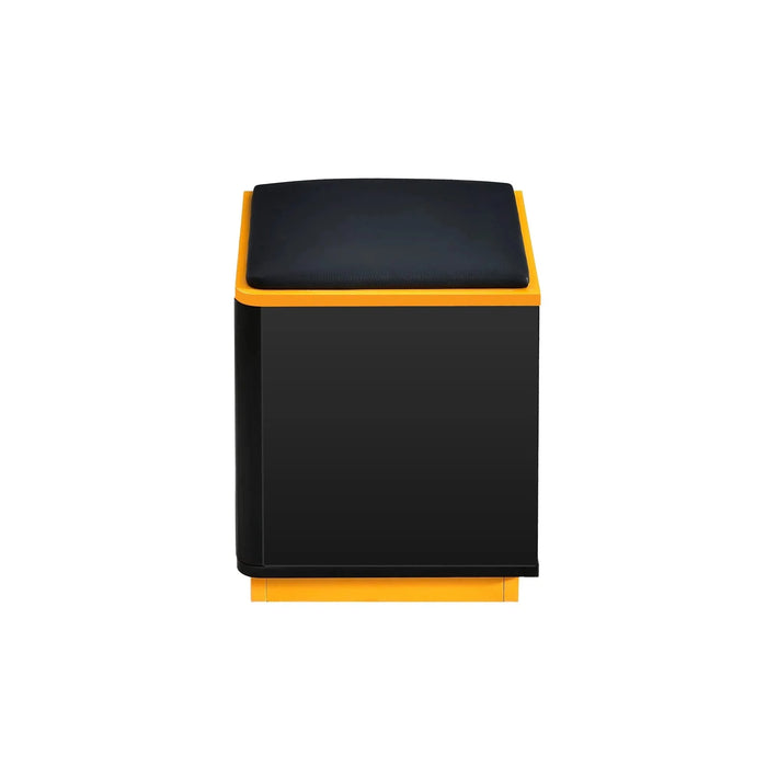 [Video Provided] U-Can Lift-Top Coffee Table with 4 Storage Stools, Modern Space Saving Center Table with Foldable Top, Multi-Functional Adjustable Coffee Table for Living Room Default -DTYStore