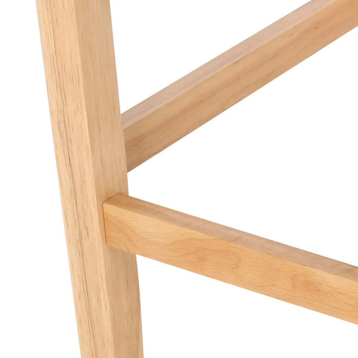 Vienna Contemporary Fabric Tufted Wingback 27 Inch Counter Stools, Set of 2, Light Blue and Natural Default -DTYStore