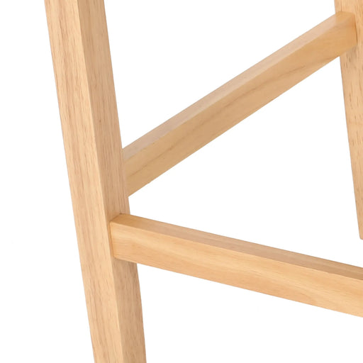 Vienna Contemporary Fabric Tufted Wingback 27 Inch Counter Stools, Set of 2, Light Gray, Natural Default -DTYStore