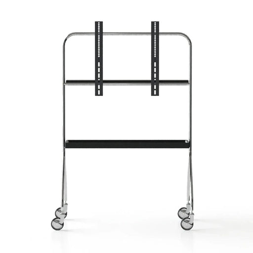 Walk around the TV stand with an antique,black movable stand for a floor-standing display TV cabinet and projection TV stand Default -DTYStore