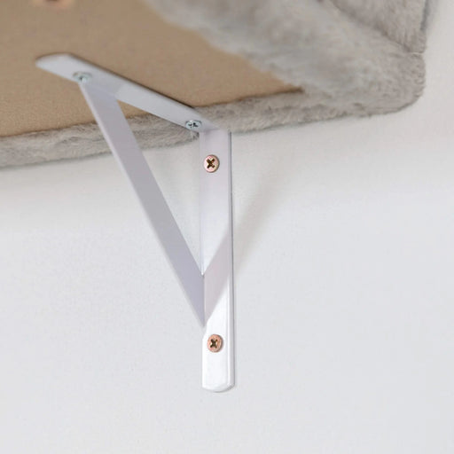 Wall-mounted Cat Tree, Cat Furniture with 2 Cat Condos House, 3 Cat Wall Shelves, 2 Ladder, 1 Cat Perch, Sisal Cat Scratching Posts and Pad Default -DTYStore