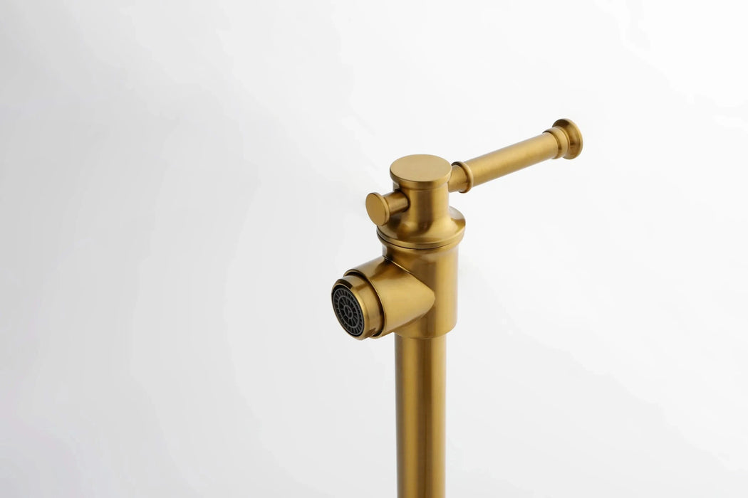 Wall mounted Pot Filler Faucet, Modern Brass Pot Filler Two-Attachment Wall Mount Folding Kitchen Pot Filler Swing Arm Default -DTYStore