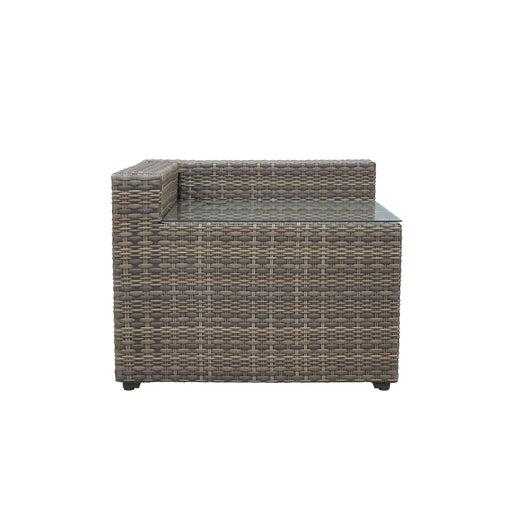 Weather-Resistant Sectional - Stain and Fade Resistant, Removable Cushions - Outdoor Comfort, Indoor Looks Default -DTYStore