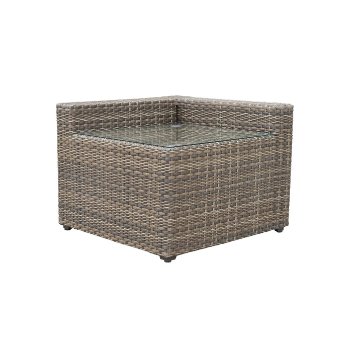 Weather-Resistant Sectional - Stain and Fade Resistant, Removable Cushions - Outdoor Comfort, Indoor Looks Default -DTYStore