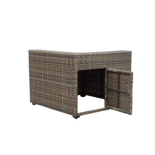 Weather-Resistant Sectional - Stain and Fade Resistant, Removable Cushions - Outdoor Comfort, Indoor Looks Default -DTYStore