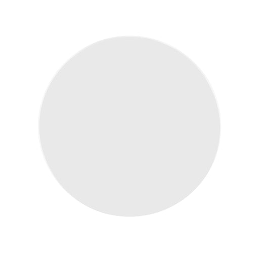 White Finish 1pc Round Table Wooden Pedestal Base Casual Farmhouse Style Kitchen Dining Room Furniture Default -DTYStore