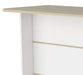 White and Light Pine 3-Tier Shelf Kitchen Island Default -DTYStore