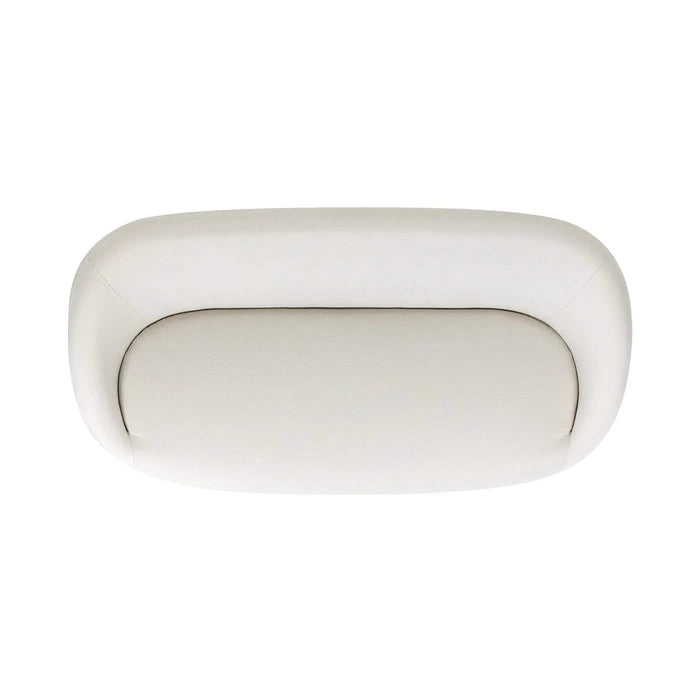 Willow 71' Upholstered Woven Patio Deep Seating Sofa, Golden Brown Wicker Frame, Wheat Beige Default -DTYStore