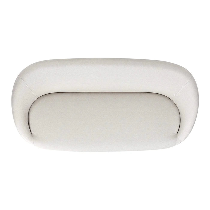 Willow 71' Upholstered Woven Patio Deep Seating Sofa, Wheat Beige Axroma Olefin Default -DTYStore