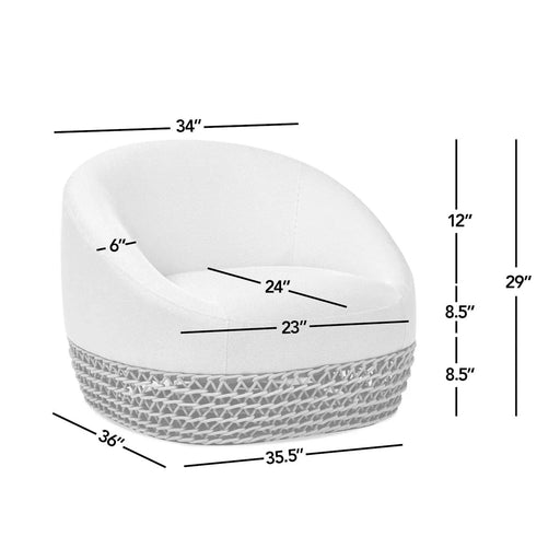 Willow 71' Upholstered Woven Patio Deep Seating Sofa, Wheat Beige Axroma Olefin Default -DTYStore