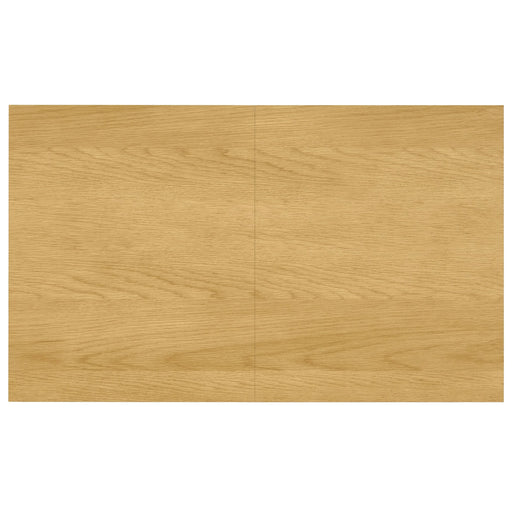 Wilson 60-76 inch x 36 inch Rectangle Transitional Extendable Dining Table in Oak Veneer Default -DTYStore