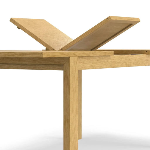 Wilson 60-76 inch x 36 inch Rectangle Transitional Extendable Dining Table in Oak Veneer Default -DTYStore