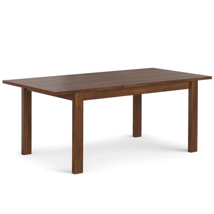 Wilson 60-76 inch x 36 inch Rectangle Transitional Extendable Dining Table in Walnut Veneer Default -DTYStore