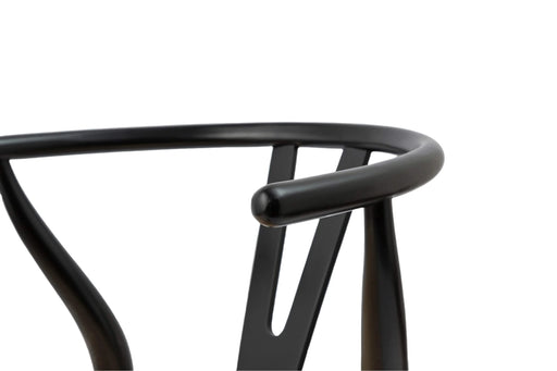 Wishbone Chairs for Dining Room,Soild Wood Weave Dining Chair,Armchair,Fully Assembled,Set of 2 Default -DTYStore