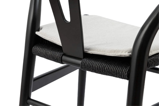 Wishbone Chairs for Dining Room,Soild Wood Weave Dining Chair,Armchair,Fully Assembled,Set of 2 Default -DTYStore