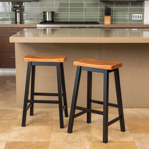 Wood 29' SADDLE STOOL Default -DTYStore