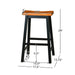 Wood 29' SADDLE STOOL Default -DTYStore