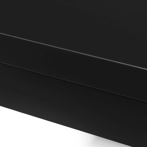 Wood Counter Height Dining Table, Antique Black, 35'D x 59.1'W x 36.5'H Default -DTYStore