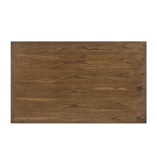 Wood Counter Height Dining Table, Antique Brown, 35'D x 59.1'W x 36.5'H Default -DTYStore