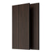 Wood Panels for Wall Slat Wall Panels, 2PC Wood Slat Acoustic Panels for Wall and Ceiling - 3D Fluted Sound Absorbing Panel with Three Sides Fully Wrapped on Wood Finish -45.27''X23.62''(Dark walnut) Default -DTYStore