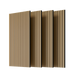 Wood Panels for Wall Slat Wall Panels, 4PC Wood Slat Acoustic Panels for Wall and Ceiling - 3D Fluted Sound Absorbing Panel with Three Sides Fully Wrapped on Wood Finish -45.27''X23.62''(White Oak) Default -DTYStore