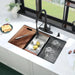 Workstation 32' L X 19' W Undermount Kitchen Sink With Accessories- DTY Store