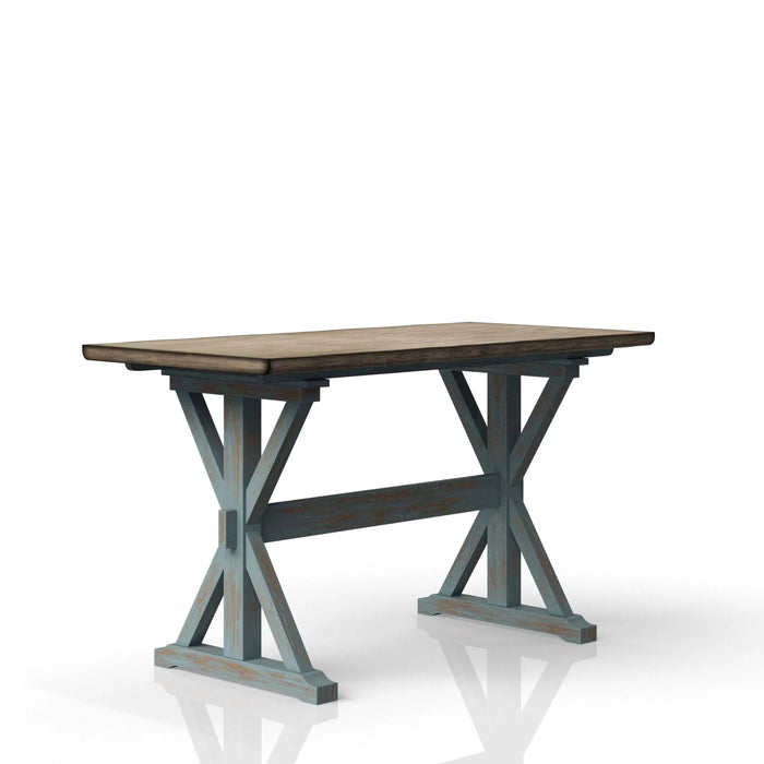 X Based Counter Height Casual Dining Table Default -DTYStore