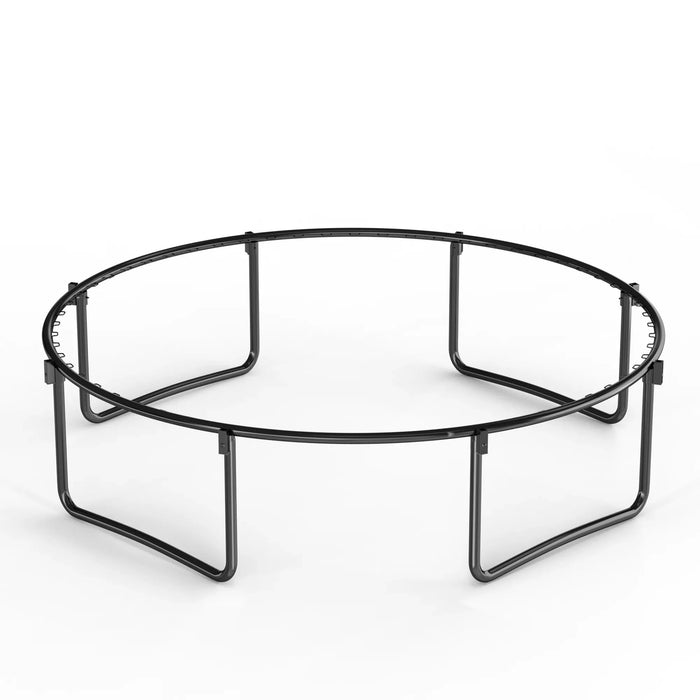 YC 10FT Springfree no Gap Trampoline- Black Default -DTYStore
