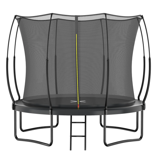 YC 10FT Springfree no Gap Trampoline- Black Default -DTYStore