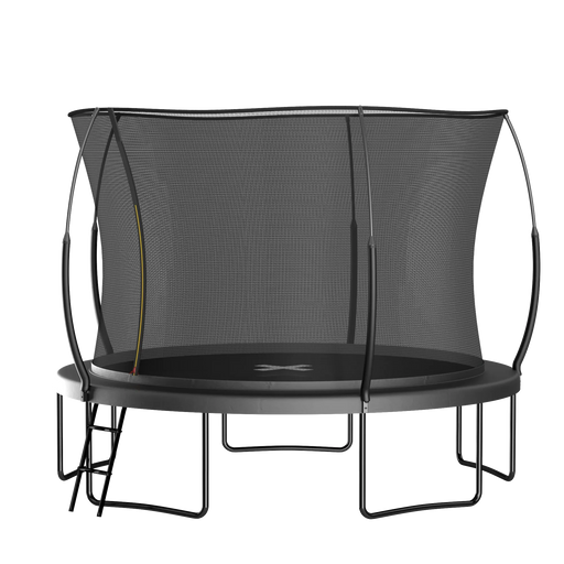 YC 12FT Springfree no Gap Trampoline- Black Default -DTYStore