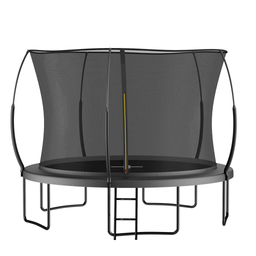 YC 12FT Springfree no Gap Trampoline- Black Default -DTYStore