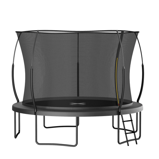 YC 12FT Springfree no Gap Trampoline- Black Default -DTYStore
