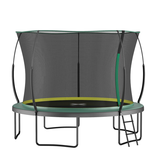 YC 12FT Springfree no Gap Trampoline- Green Default -DTYStore