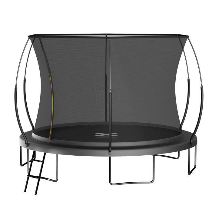 YC 14FT Springfree no Gap Trampoline- Black Default -DTYStore