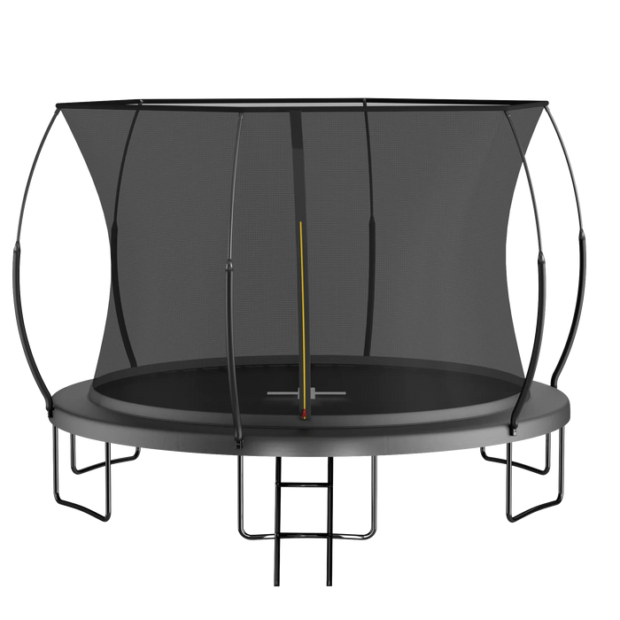 YC 14FT Springfree no Gap Trampoline- Black Default -DTYStore