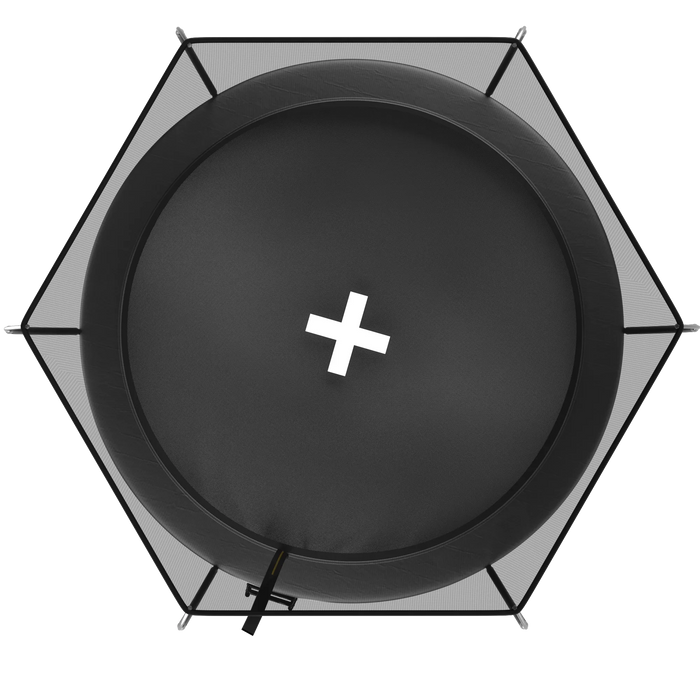 YC 14FT Springfree no Gap Trampoline- Black Default -DTYStore