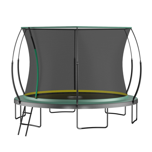 YC 14FT Springfree no Gap Trampoline- Green Default -DTYStore