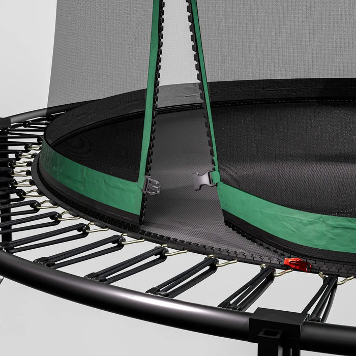 YC 14FT Springfree no Gap Trampoline- Green Default -DTYStore