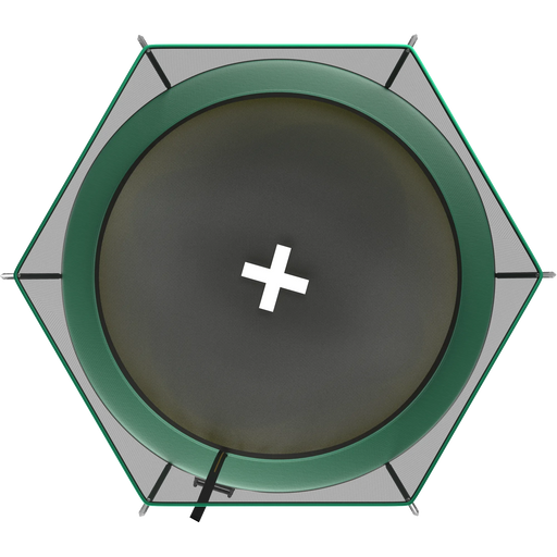 YC 14FT Springfree no Gap Trampoline- Green Default -DTYStore