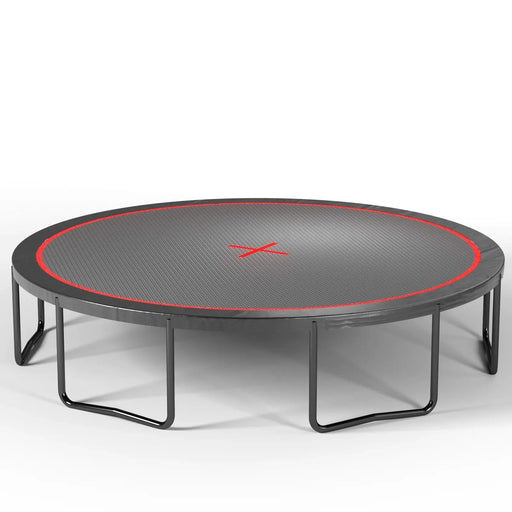YC 14FT trampoline Pumpkin- Black Red- fframe height 90cm Default -DTYStore